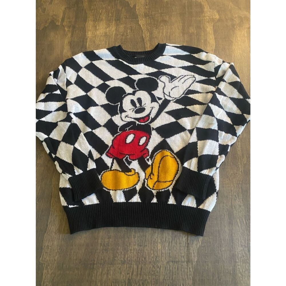 Disney Mickey Mouse Graphic Crewneck Sweater